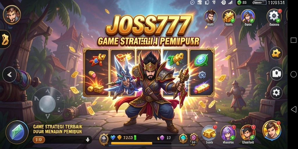 Tampilan gameplay menarik di JOSS777 dengan strategi mendalam.
