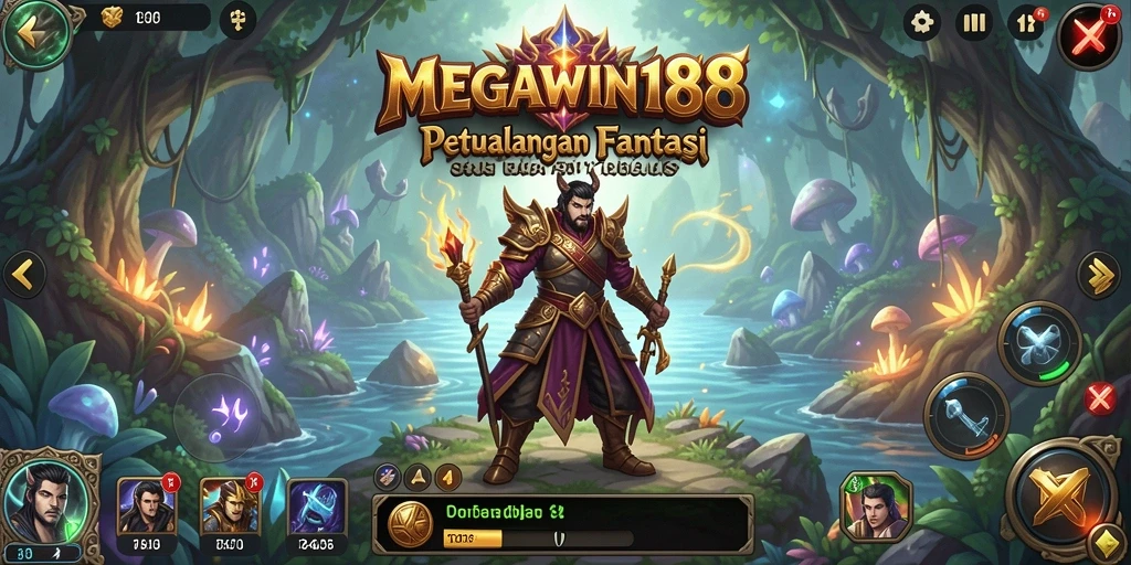 Gameplay dinamis dan seru dalam dunia fantasi MEGAWIN188.