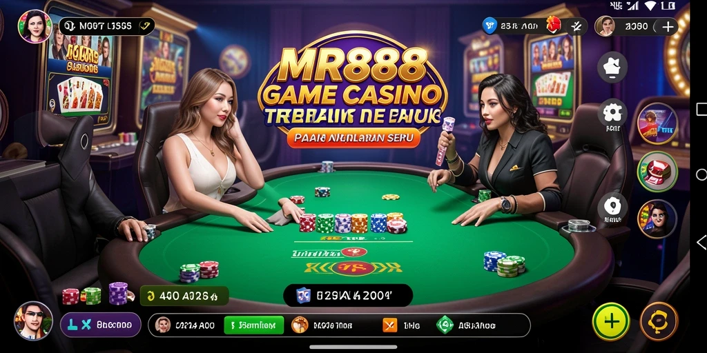 Gameplay Live Casino yang seru dan interaktif di MR888.