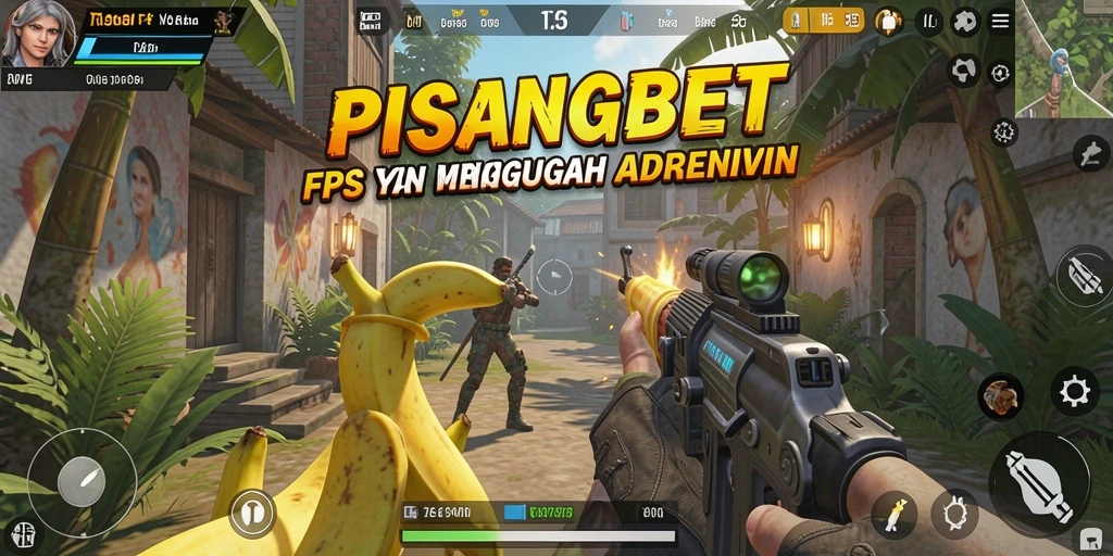 Screenshot PISANGBET menampilkan aksi seru dalam gameplay FPS.