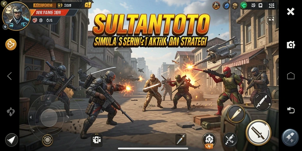 Tangkapan layar SULTANTOTO menampilkan aksi gameplay yang mendebarkan.
